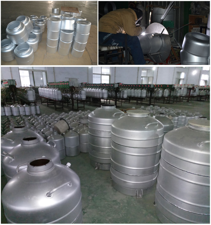 Best selling cryogenic liquid nitrogen co<em></em>ntainer 6L gas cylinder manufacturer in MX